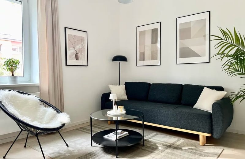 Location d’un appartement confortable de 3 pièces, 75 m², dans le quartier Nové Mesto, Bratislava, Slovaquie